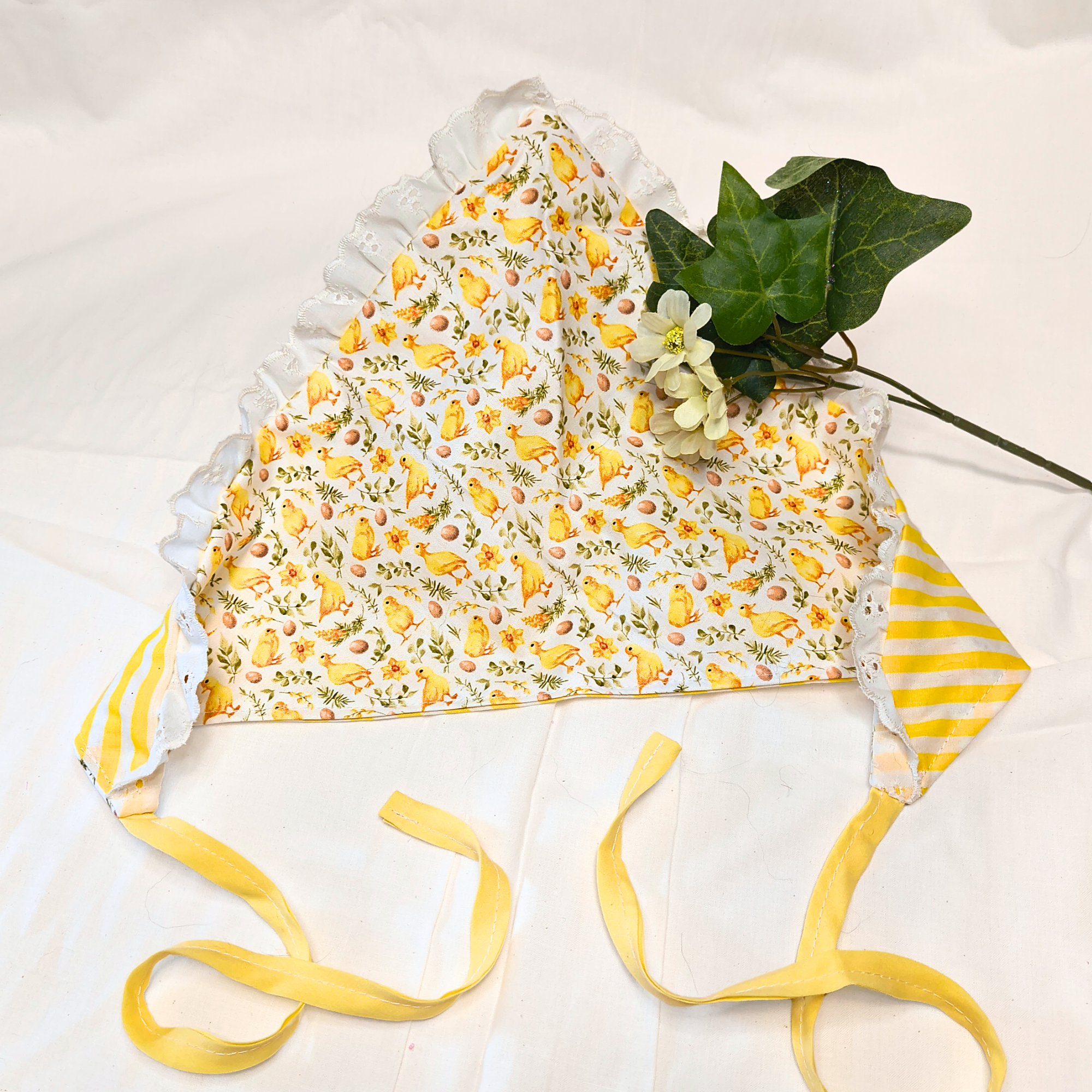 Sunny Duck Revesable Bandana - Made with Upcycled Materials