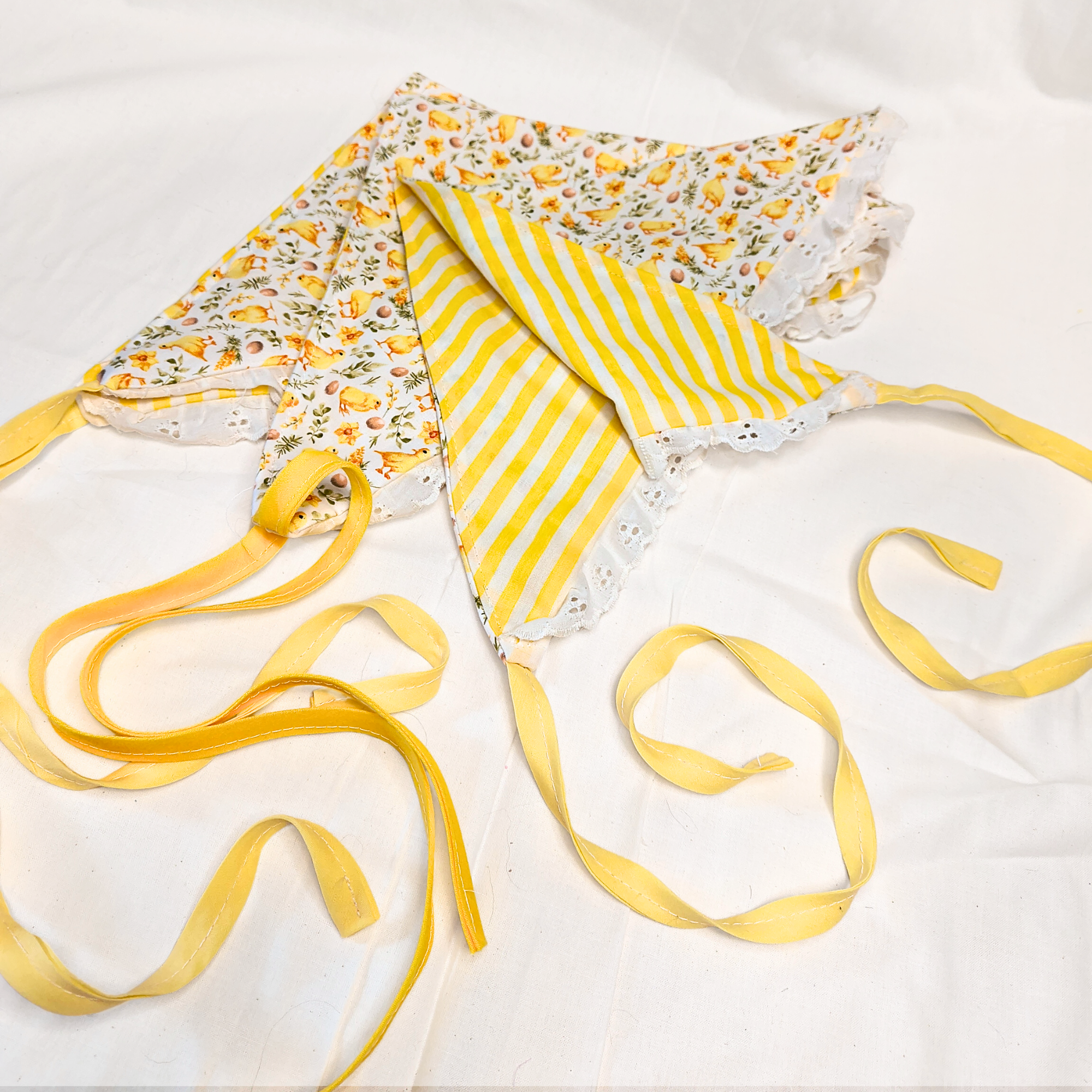 Sunny Duck Revesable Bandana - Made with Upcycled Materials