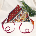 Boho Meadown Reversable Bandana - Made with Upcycled Materials
